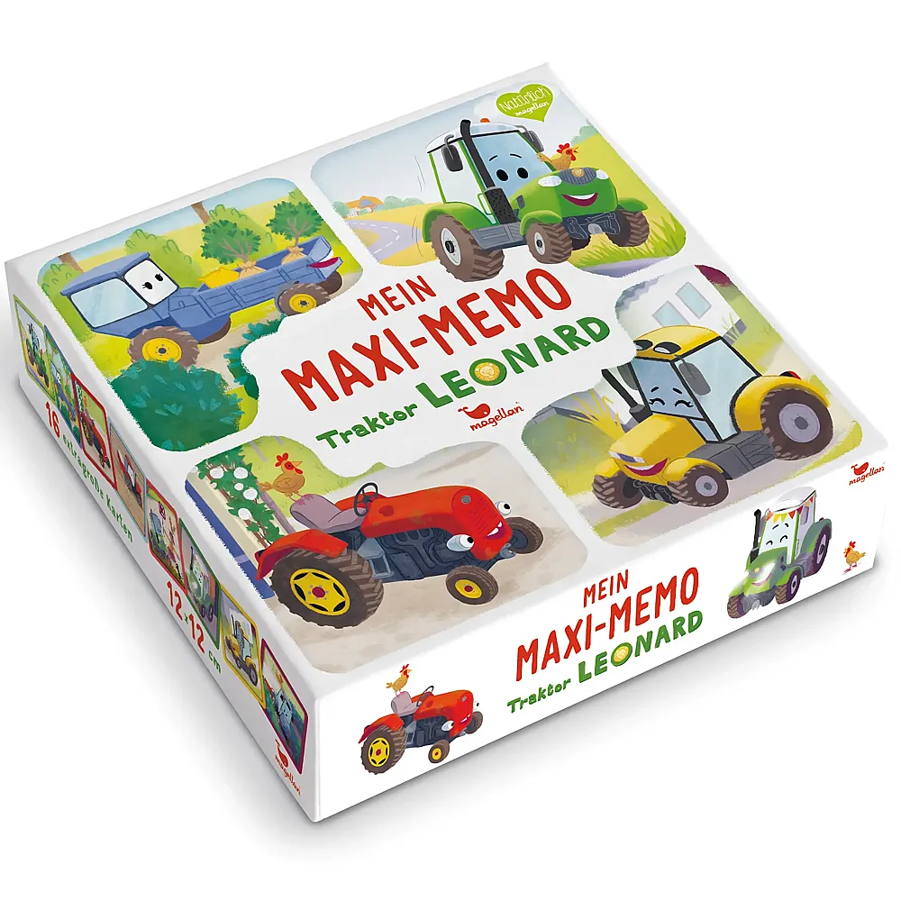HUCH Mein Maxi-Memo - Traktor Leonard d