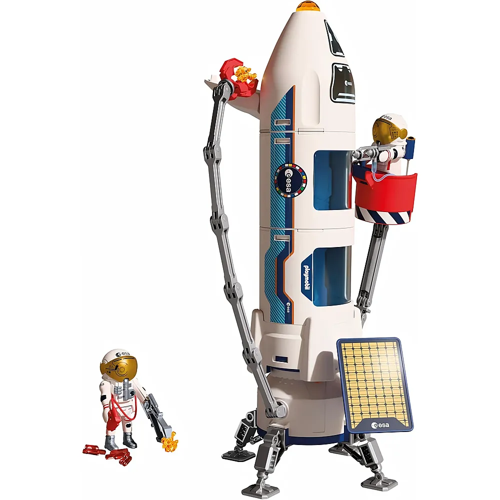 meinspielzeug - PLAYMOBIL Space ESA: Mars-Forschungsrakete 72011 | Spielesets