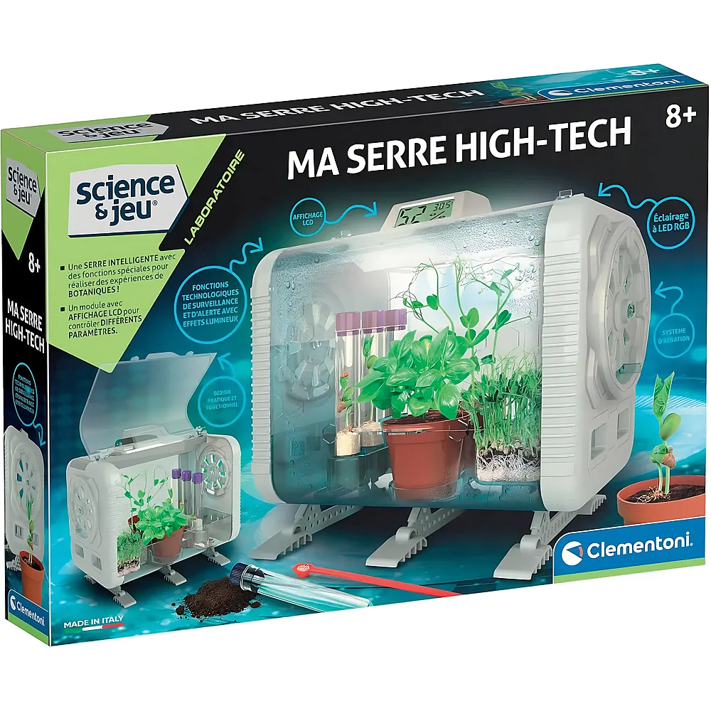 Clementoni science & jeu Ma Serre High-Tech - Franais