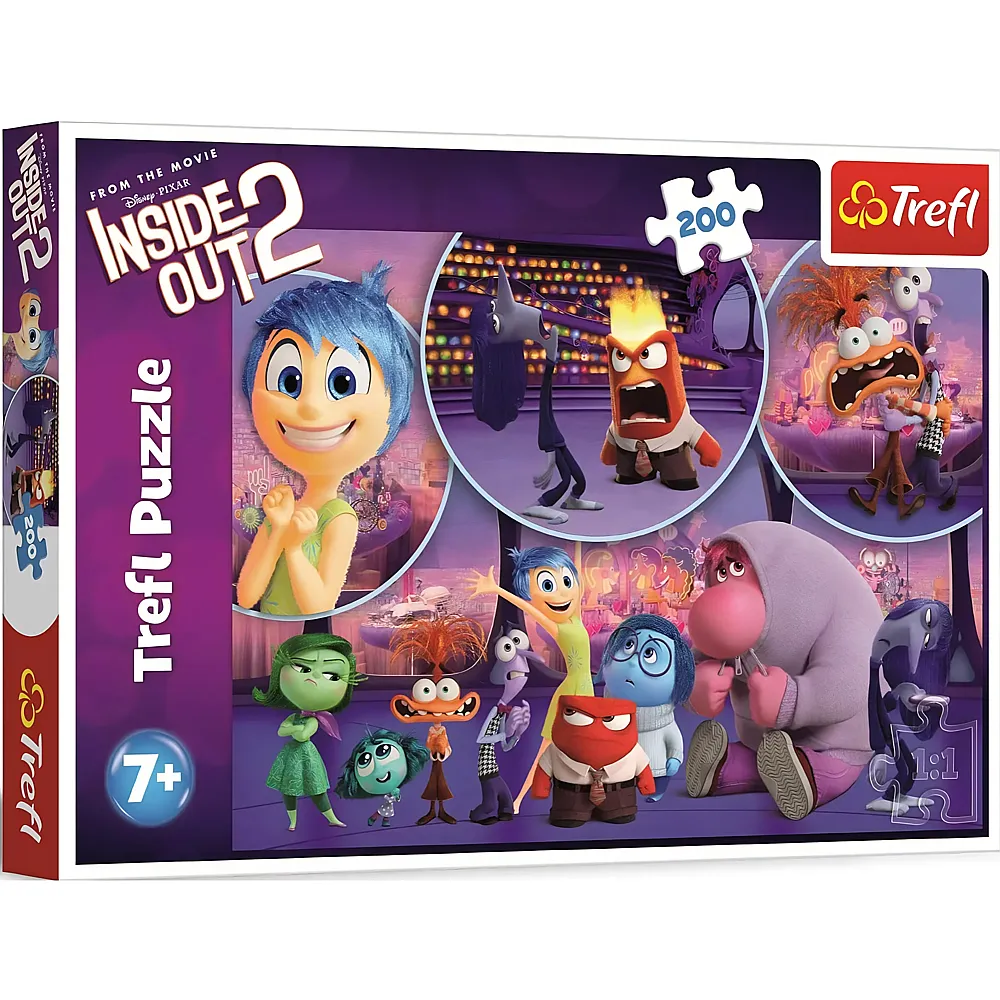 Trefl Puzzle Die Emotionen von Kindern - Disney Inside Out 2 200Teile