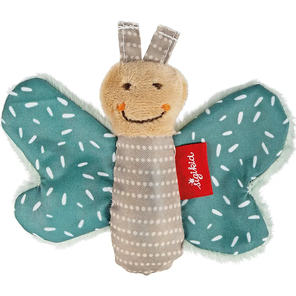 Sigikid Greifling Schmetterling Yellow Petrol | Greiflinge