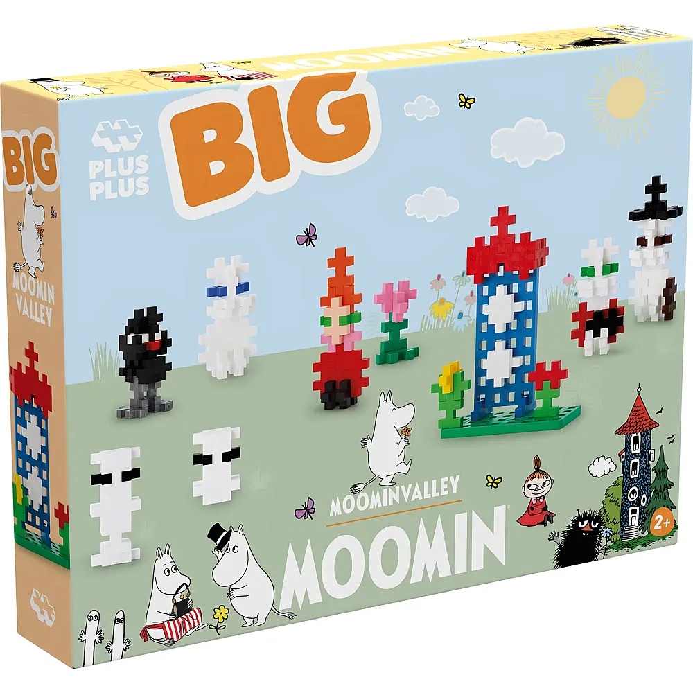 Plus-Plus 120 Kreativ Bausteine BIG Mumintal