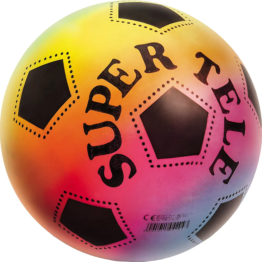 Mondo Fussball Super Tele Rainbow 23cm