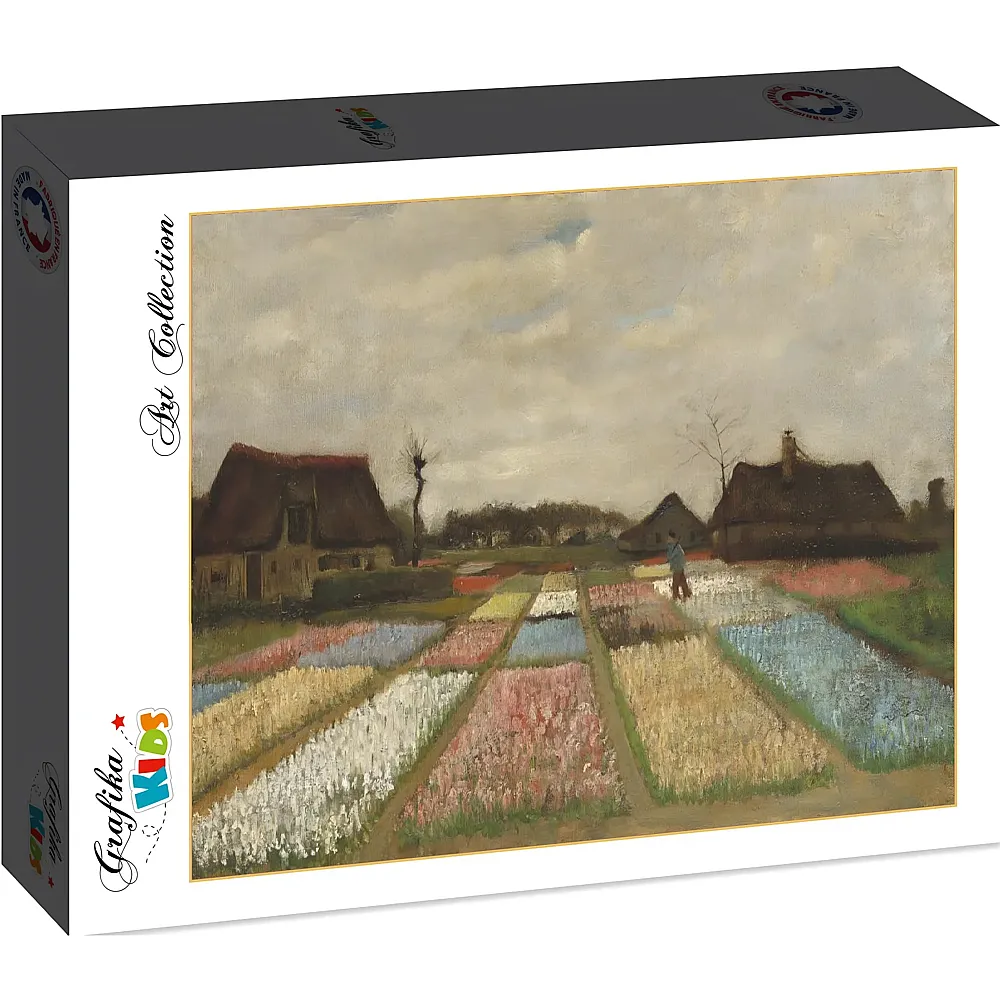 Grafika Puzzle Art Collection Vincent Van Gogh Grafika Kids Flower Beds in Holland, 1883 - 12 Teile