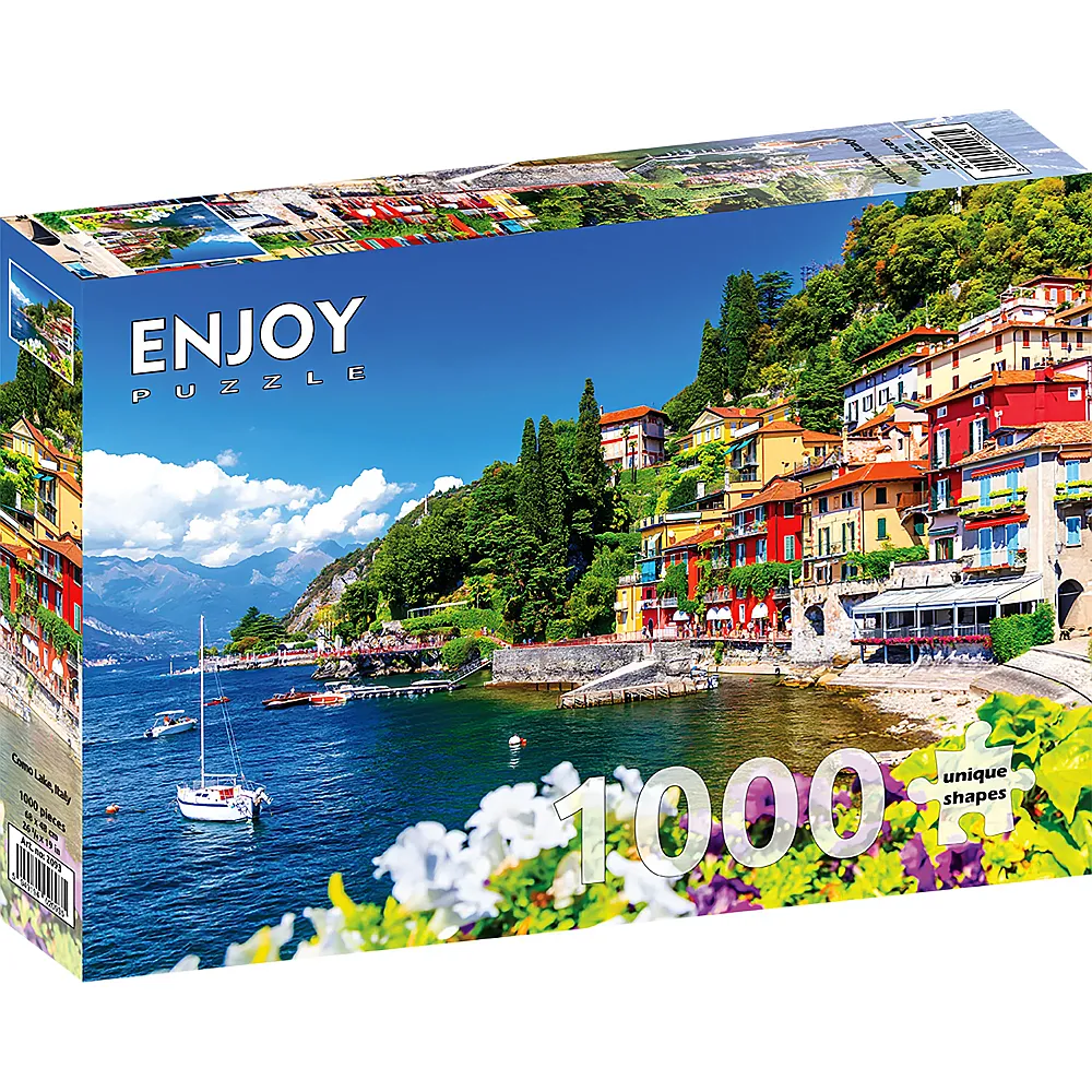 Enjoy Puzzle Comer See, Italien - 1000 Teile