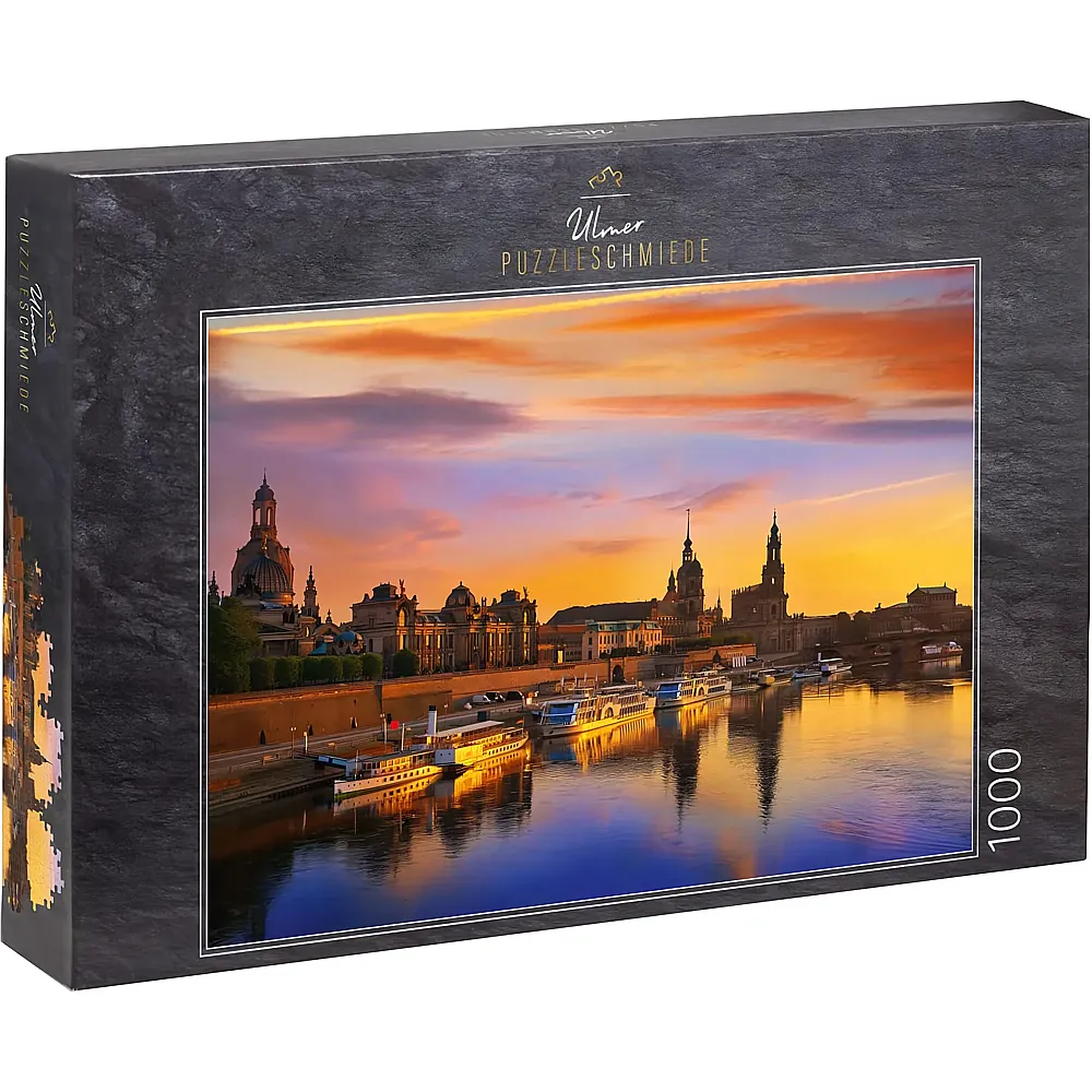 Ulmer Puzzleschmiede Dresden am Abend - 1000 Teile