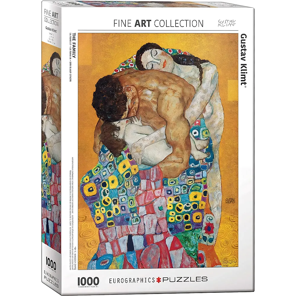 Eurographics Puzzle Fine Art Collection Gustav Klimt - The Family 1000Teile