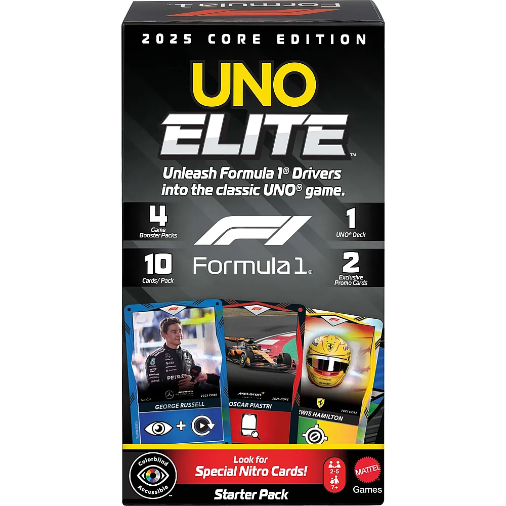Mattel Games UNO Elite Starter-Set