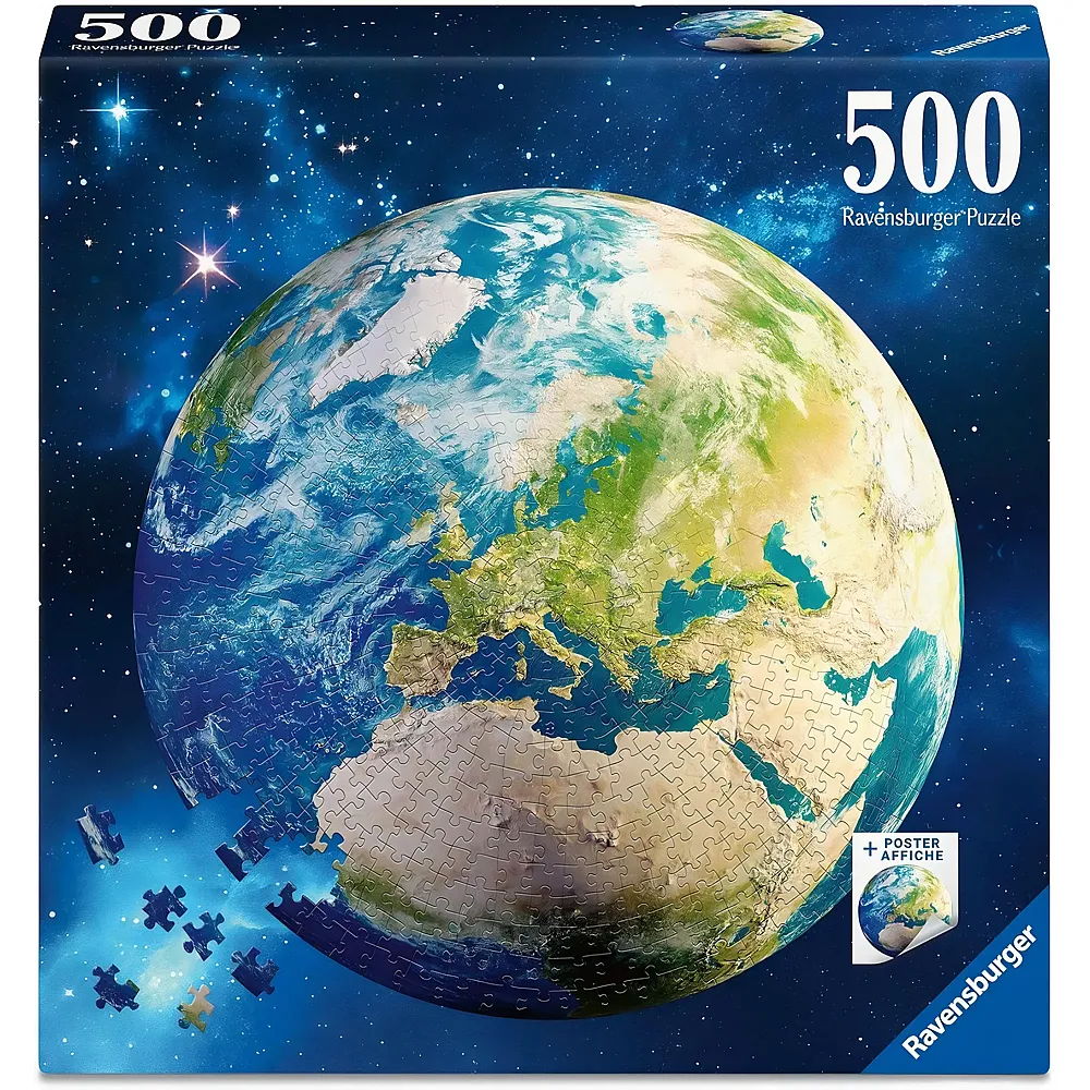 meinspielzeug - Ravensburger Puzzle Die Erde 500Teile | Puzzle 500 Teile