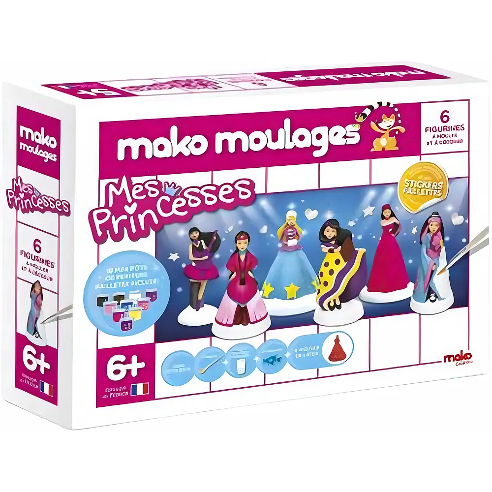 Mako Moulages Mako Coffret Mes Princesses 5 Moules FR