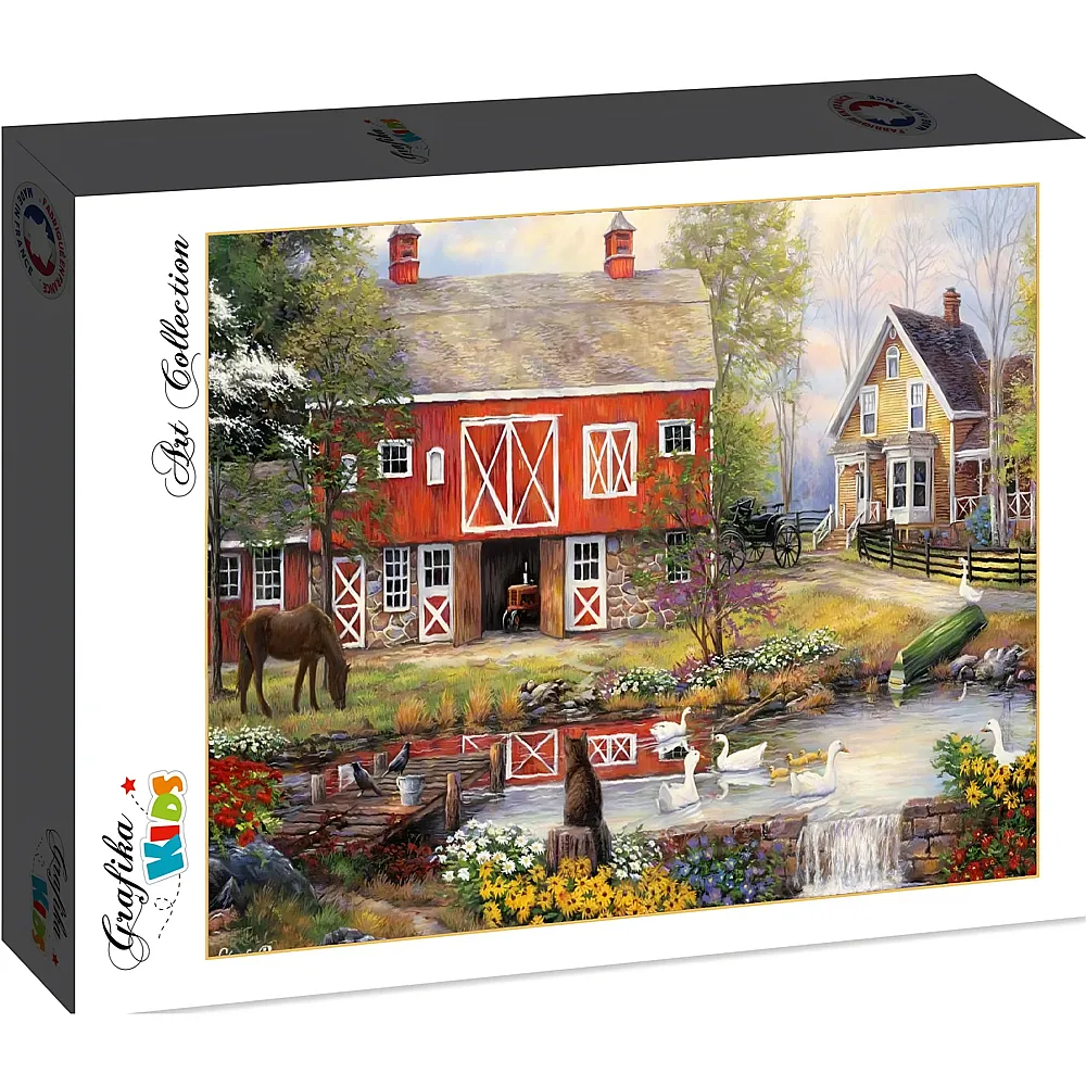 Grafika Puzzle Art Collection Chuck Pinson Grafika Kids Reflections On Country Living - 12 Teile