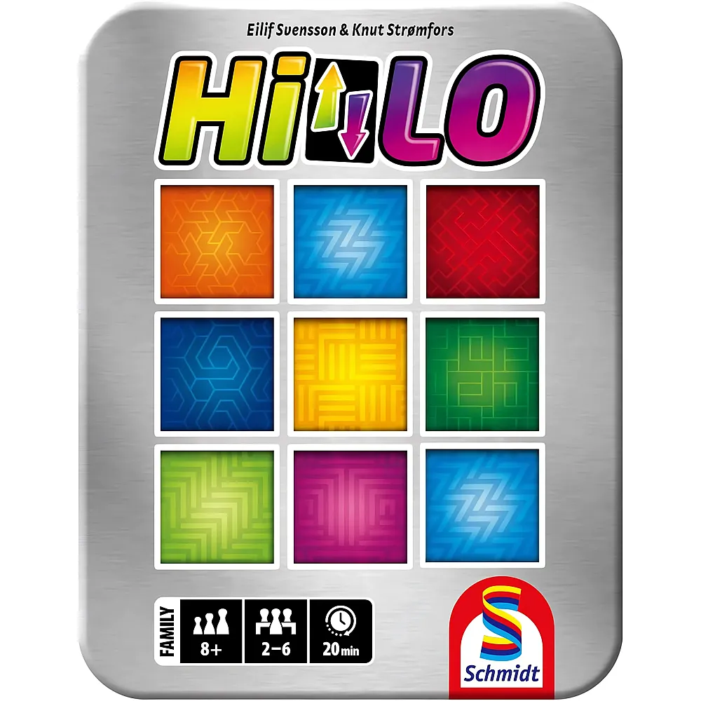 Schmidt Spiele Hilo in der Metalldose - Mehrsprachig