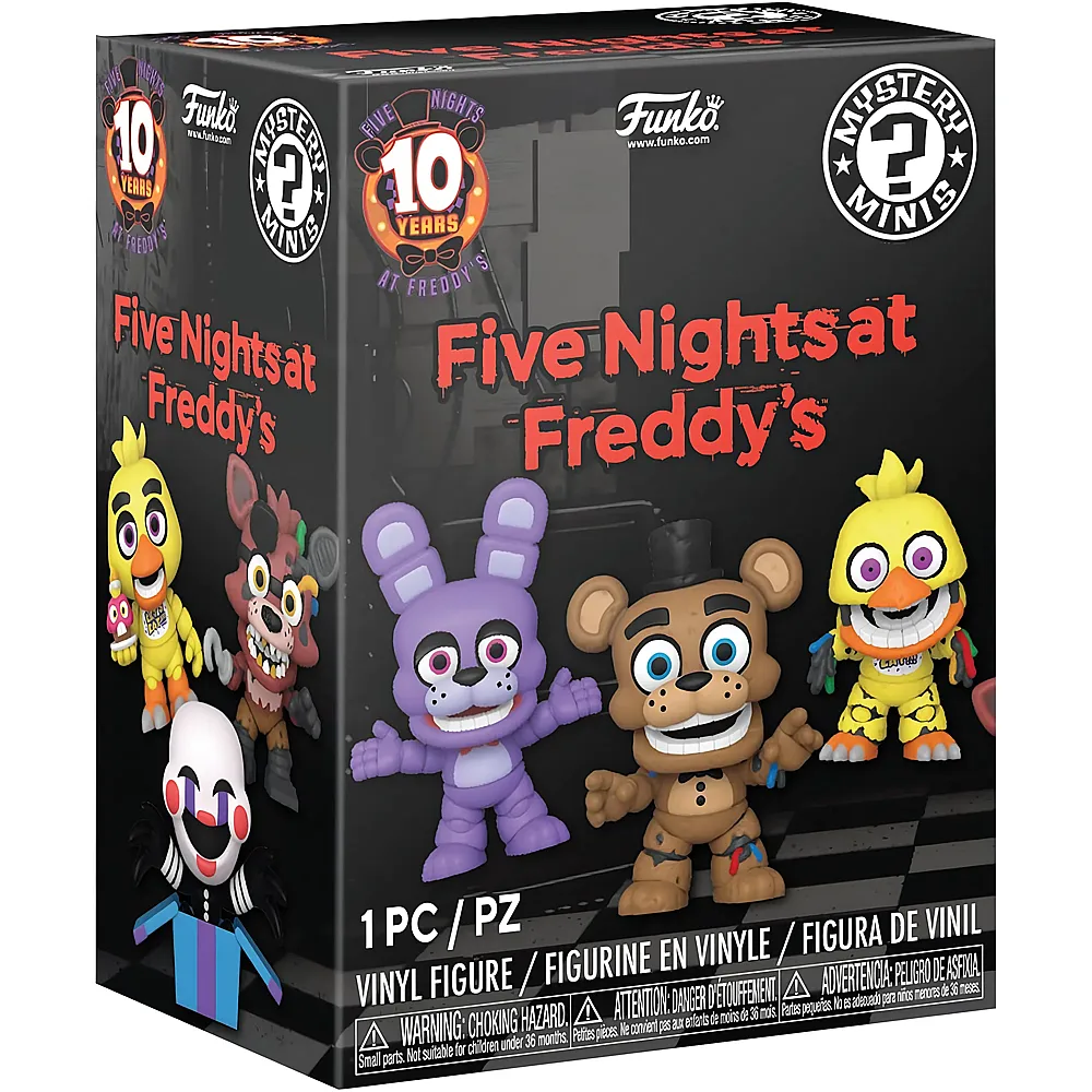 Funko Mystery Minis FNAF 10th Blindpack - 5 cm