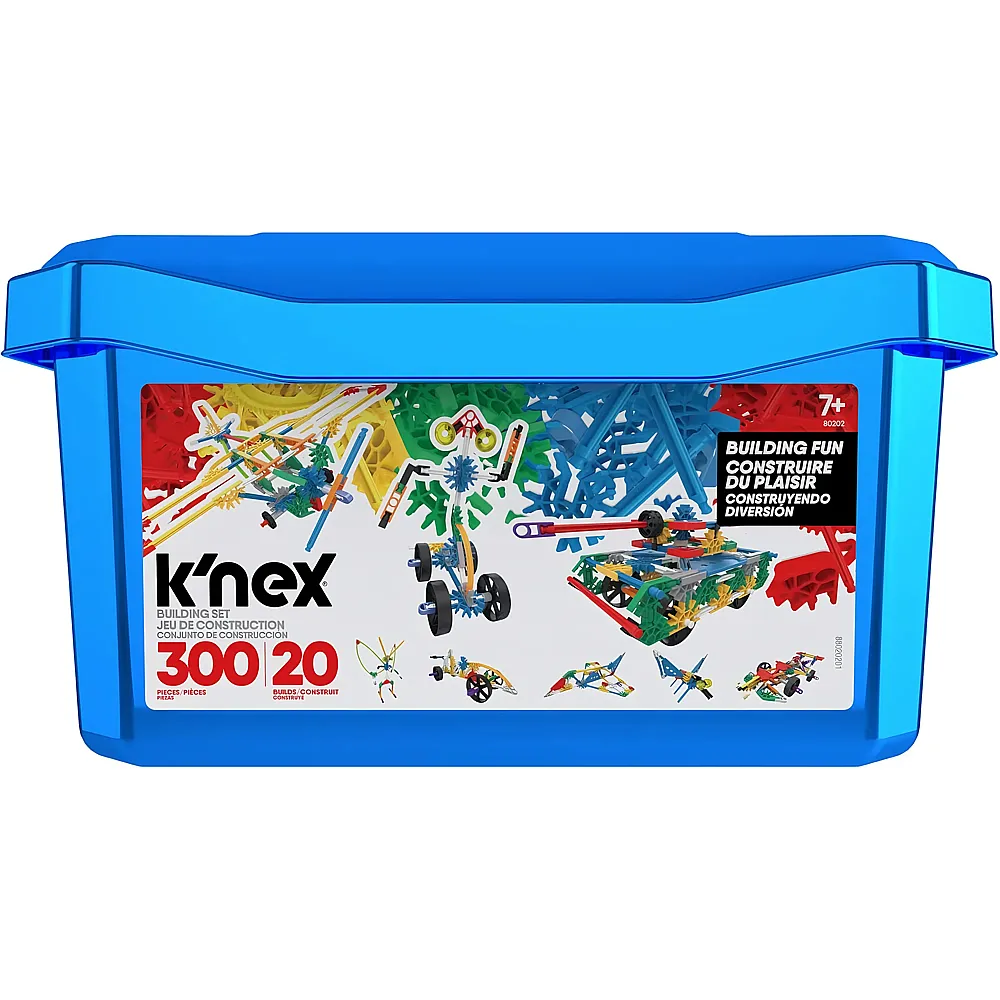 K'Nex Baukasten 20 Modelle - 300 Teile