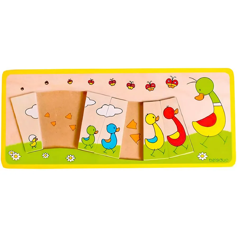 Beleduc Legepuzzle Entenfamilie