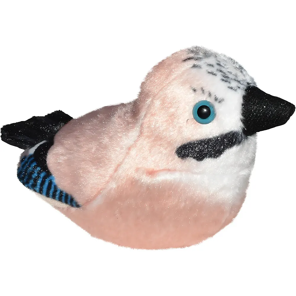 meinspielzeug - Wild Republic Birds Eurasischer Eichelh�her mit Vogelrufen - 18 cm | V�gel Pl�sch