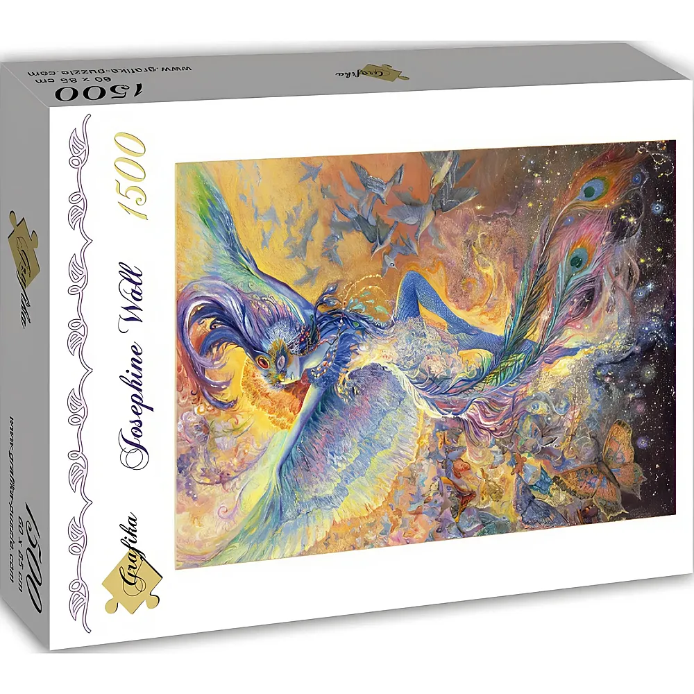 Grafika Puzzle Jos�phine Wall Blue Bird - 1500 Teile
