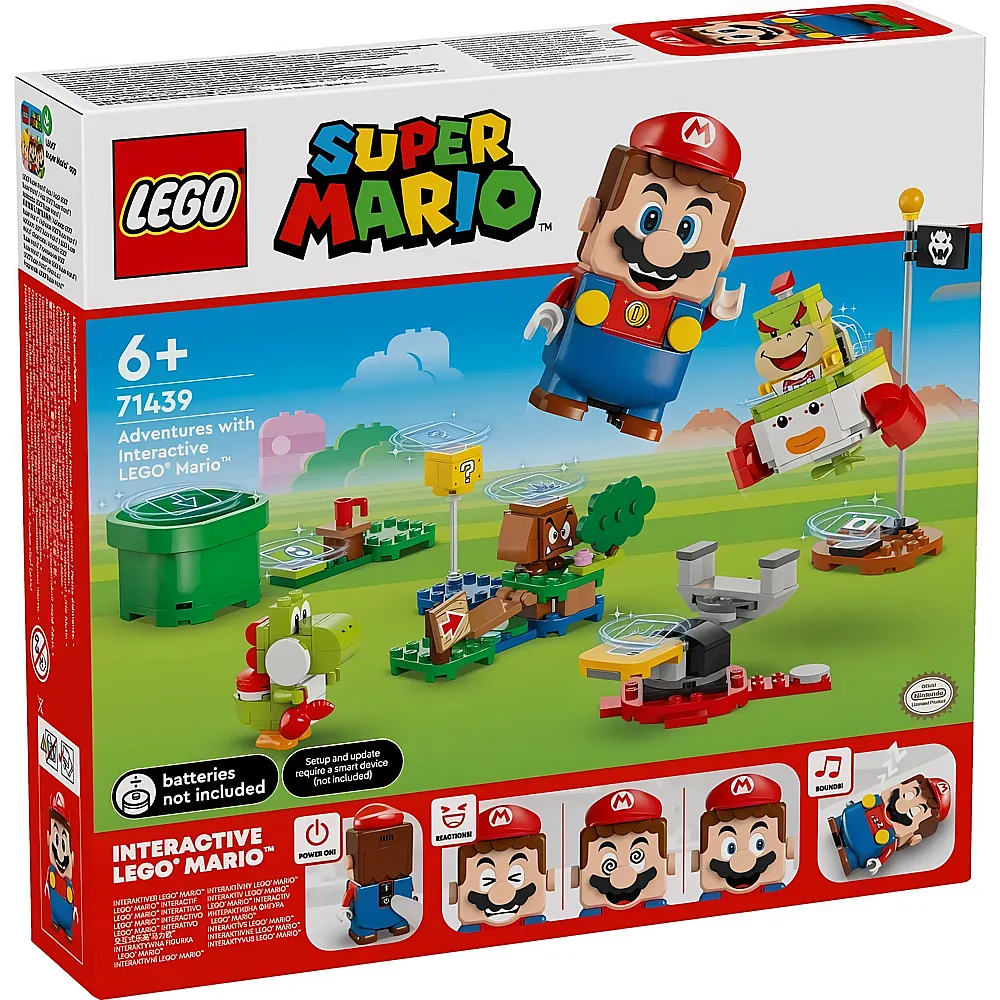 LEGO Super Mario Abenteuer mit dem interaktiven Mario 71439