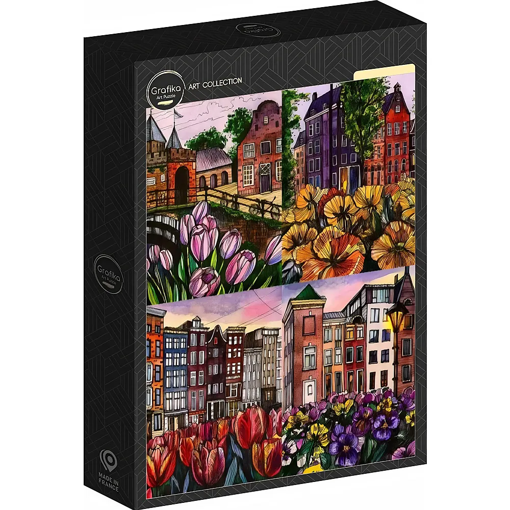 Grafika Puzzle Art Collection Blumen - 1000 Teile