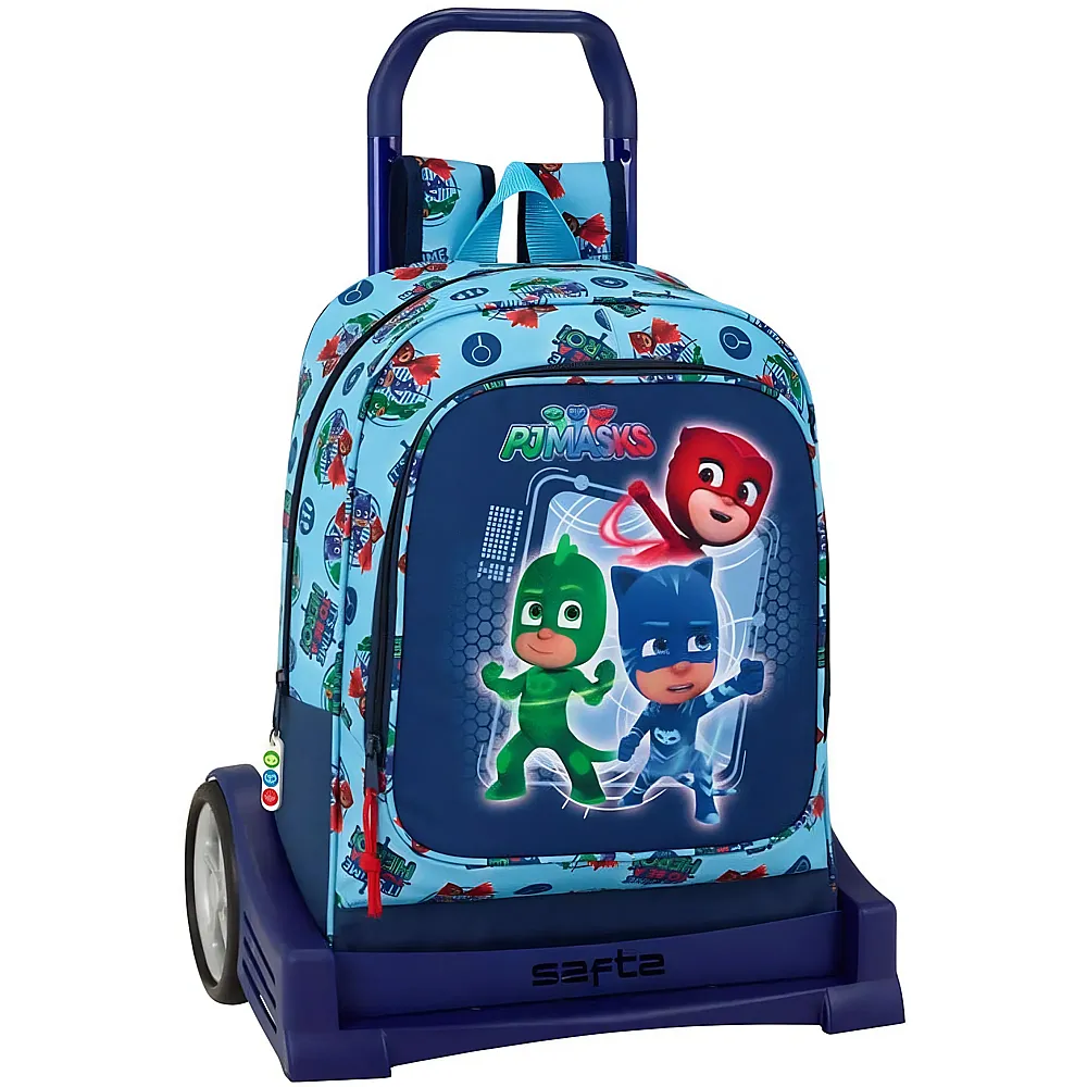 Safta PJ Masks Rucksack mit Trolley