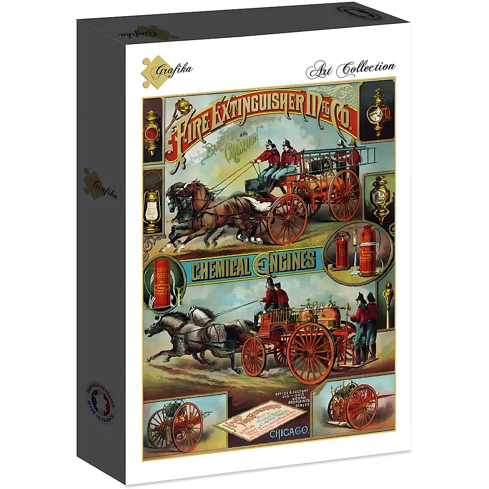Grafika Puzzle Art Collection Chemical Engines - 2000 Teile