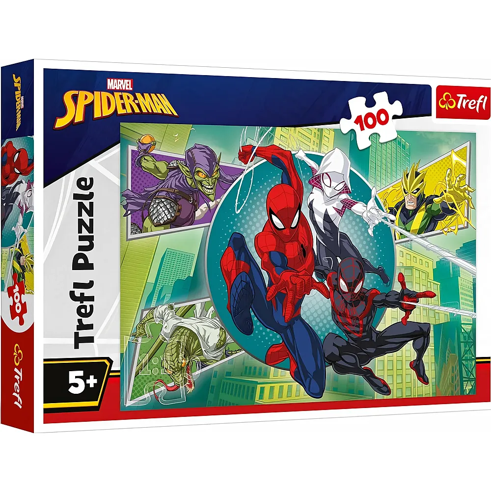 Trefl Puzzle Spiderman Spinnen-Maske 100Teile