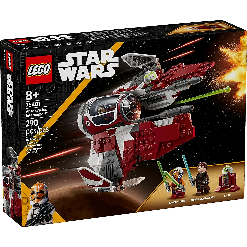 LEGO Star Wars Ahsokas Jedi Interceptor 75401