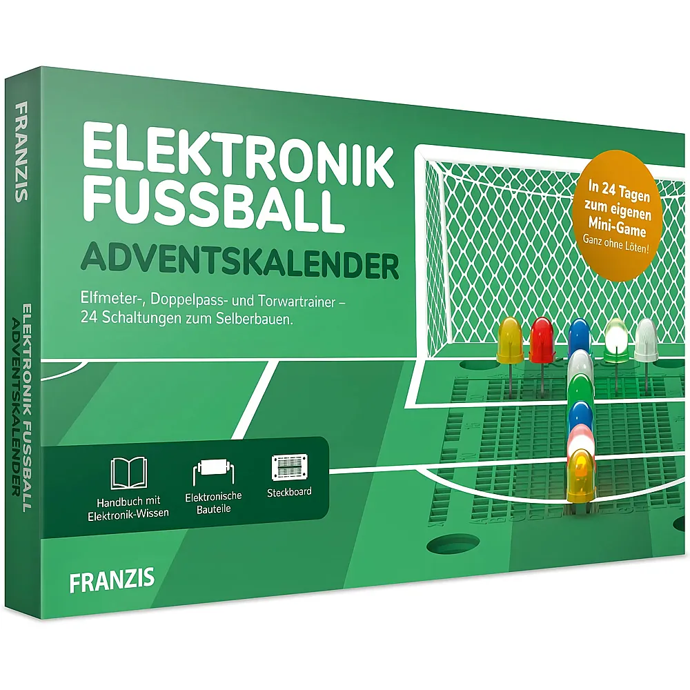 Franzis Technik Elektronik Fussball Adventskalender