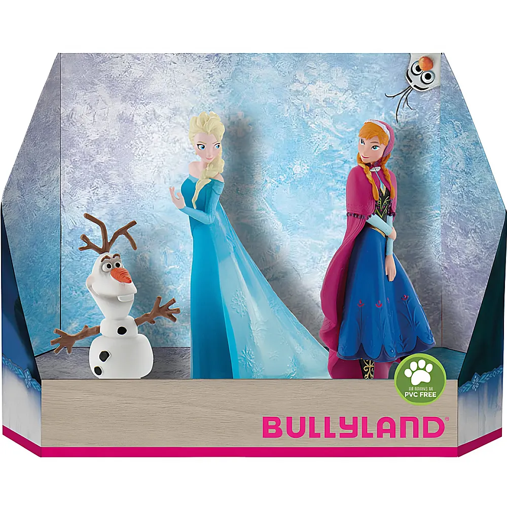 Bullyland Comic World Disney Frozen Geschenk 3Teile