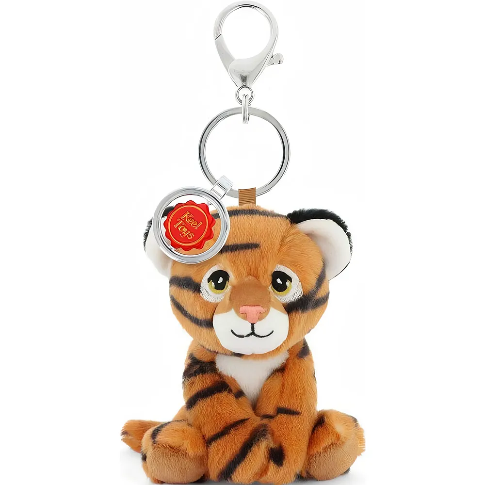 meinspielzeug - KeelToys Keeleco Schl�sselanh�nger Tiger - 12 cm | Accessoires