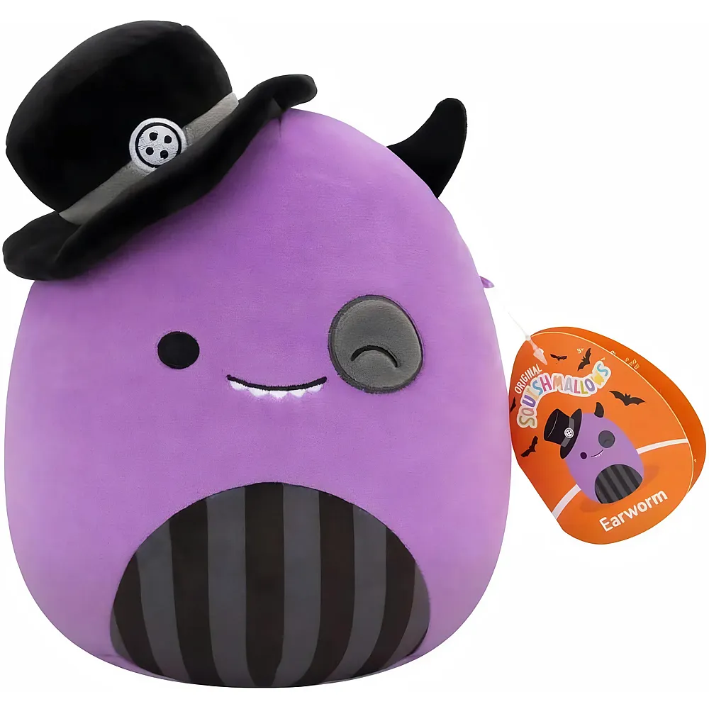 Squishmallows Pl�sch Ohrwurm das zwinkernde lila Monster - 19 cm