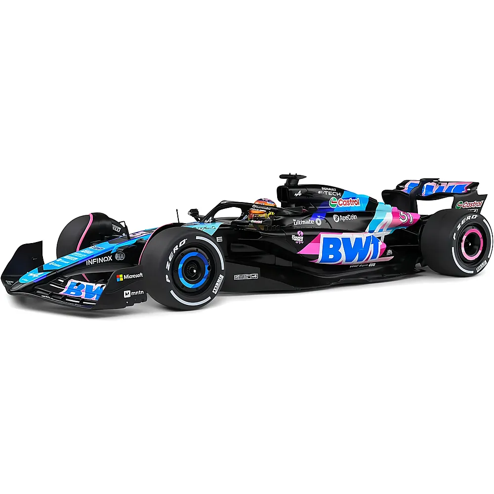 meinspielzeug - Solido 1:18 Alpine F1 Team A524 Esteban Ocon Miami GP 2024 BWT Alpine | Die-Cast 1:18