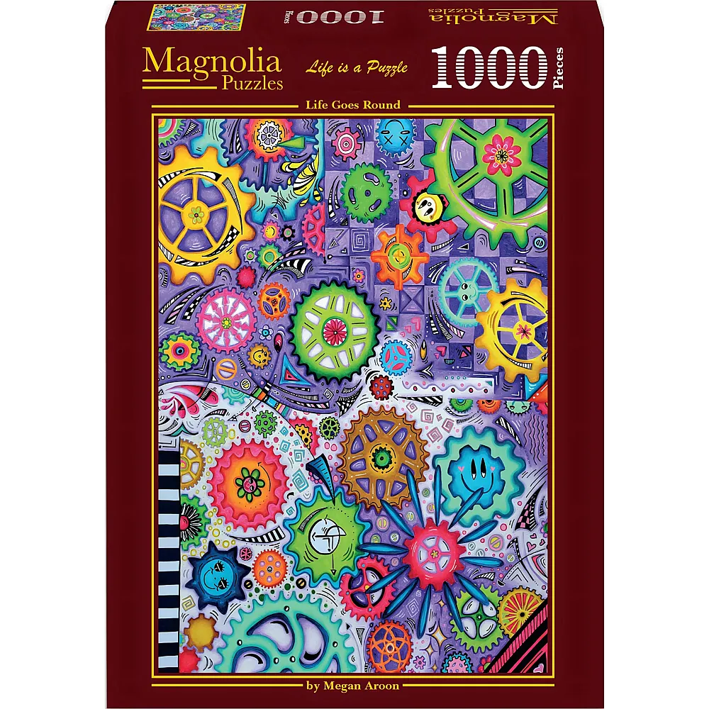 Magnolia Puzzle Puzzle 1000 Teile Das Leben geht im Kreis