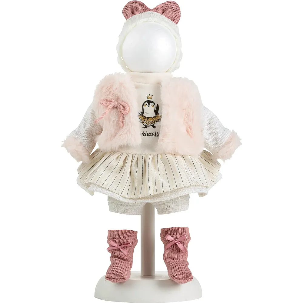 meinspielzeug - Llorens Kleiderset Pinguin Princess - 35 cm | Puppenkleider
