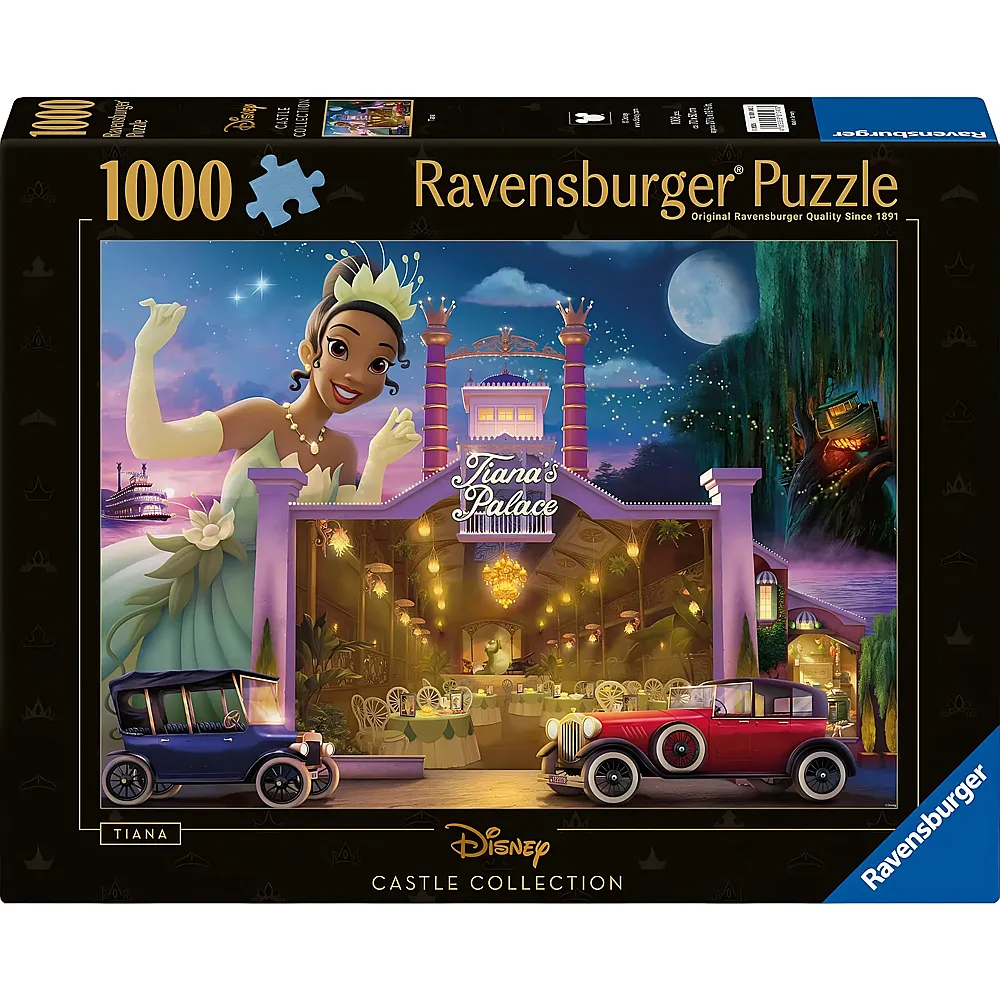 Ravensburger Puzzle Disney Princess Castle Collection Tiana 1000Teile