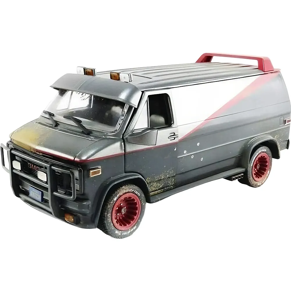 Greenlight 1:24 1983 GMC Vandura Weathered Version A-Team