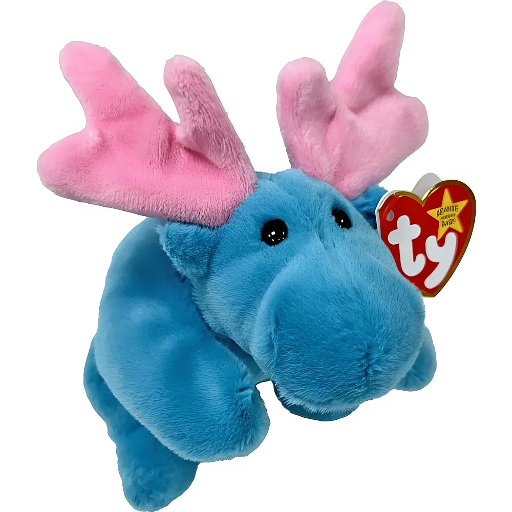 Ty Beanie Babies Hudson der Elch - 15 cm - Waldtiere Pl�sch