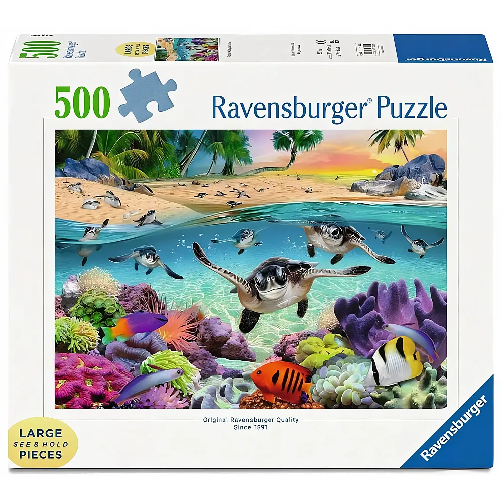 Ravensburger Puzzle Meeresschildkr�ten - 500 Teile