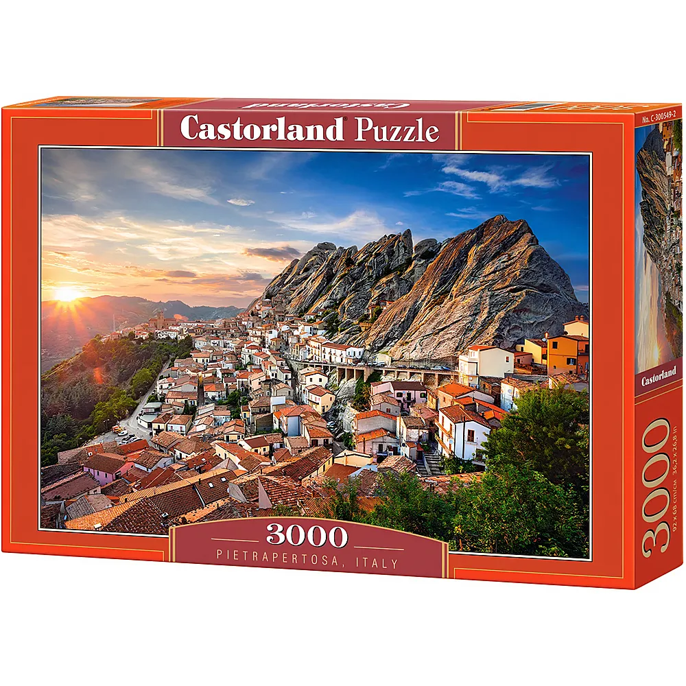 Castorland Puzzle Pietrapertosa, Italien - 3000 Teile