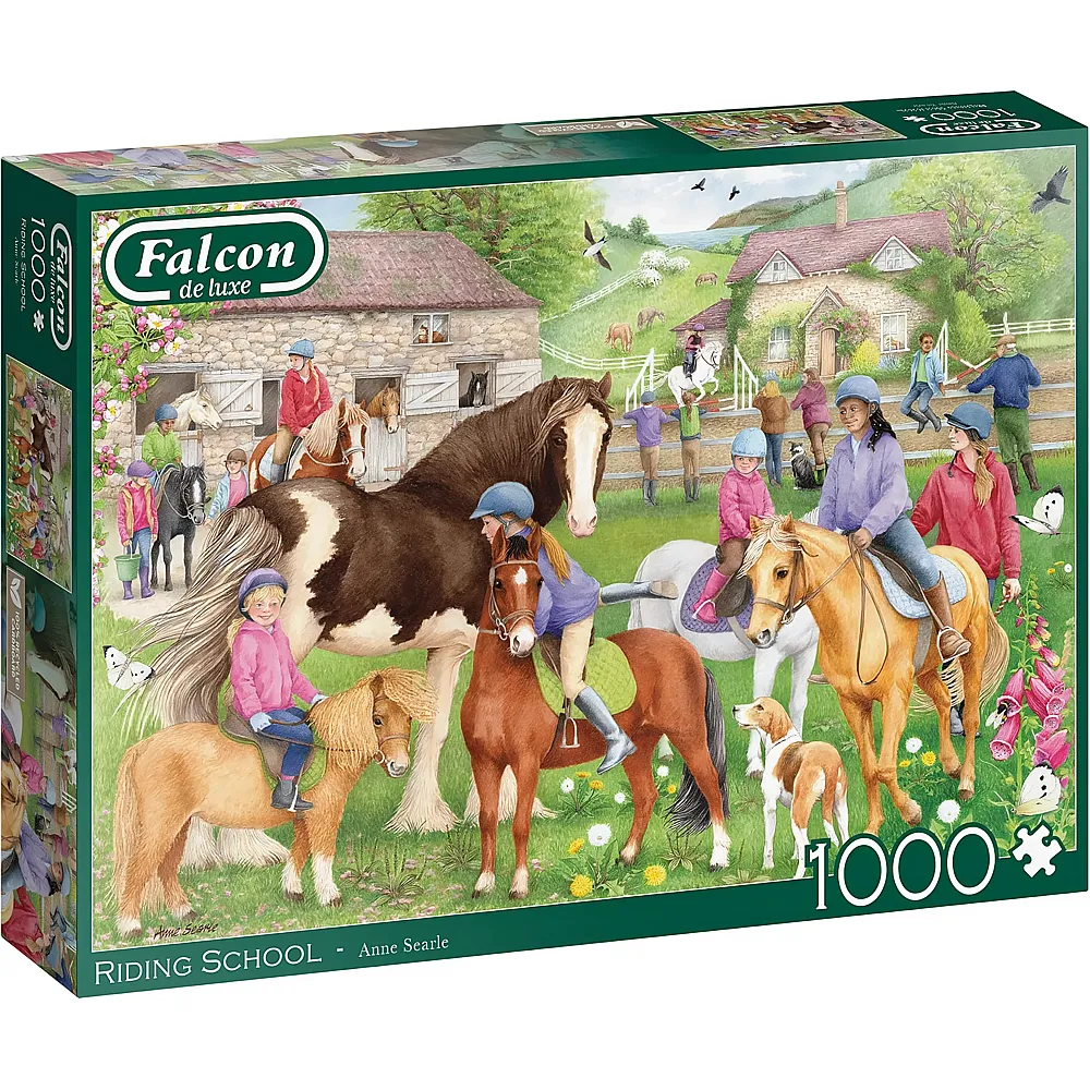Falcon Puzzle Reitschule 1000Teile