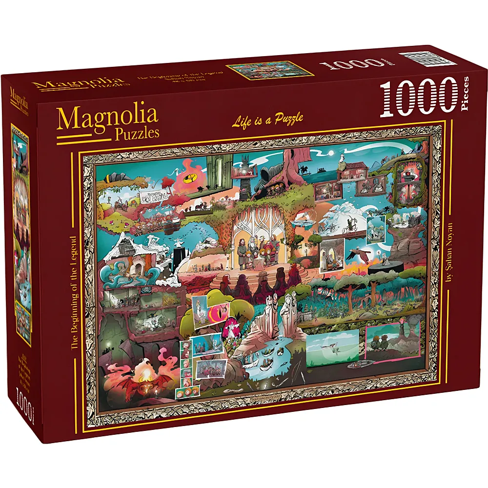 Magnolia Puzzle Der Beginn einer Legende 1000Teile
