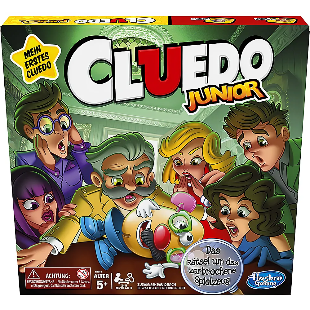 Hasbro Gaming Cluedo Junior