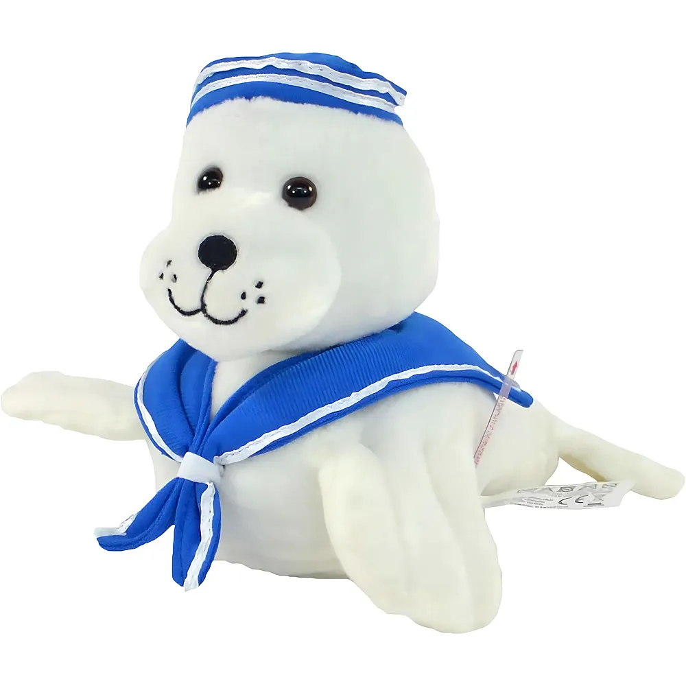 K�gler Labertier Matrosen Seehund Skibi mit Wiedergabefunktion - 20 cm