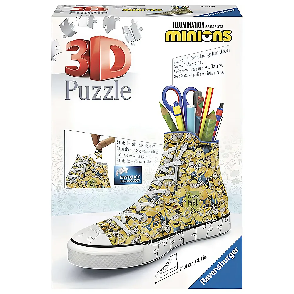 Ravensburger 3D Puzzle Sneaker Minions 3 108Teile