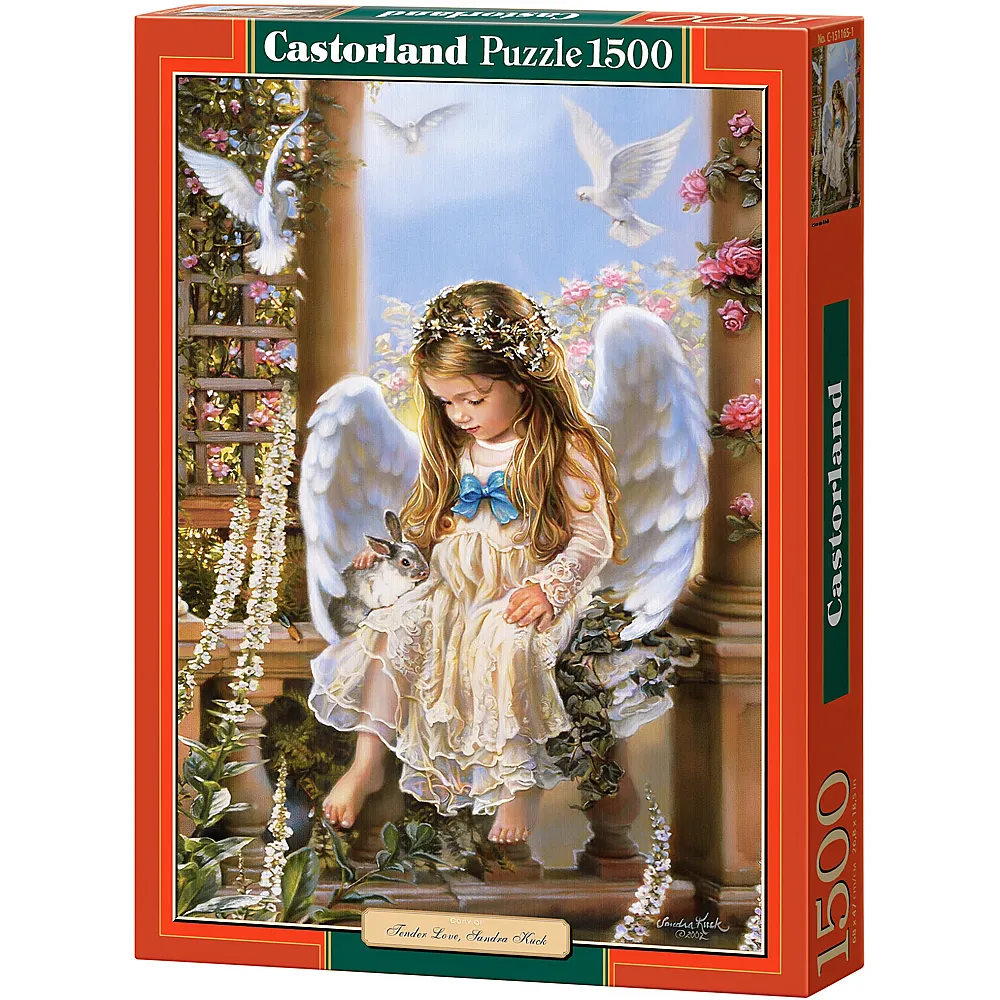Castorland Puzzle Sandra Kuck - Z�rtliche Liebe - 1500 Teile