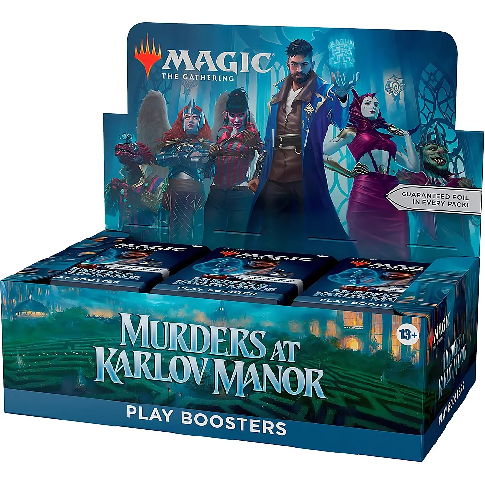 Magic The Gathering Murders at Karlov Manor Play Boosters - English