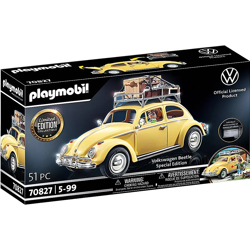 PLAYMOBIL Licensed Cars VW Kfer - Special Edition 70827