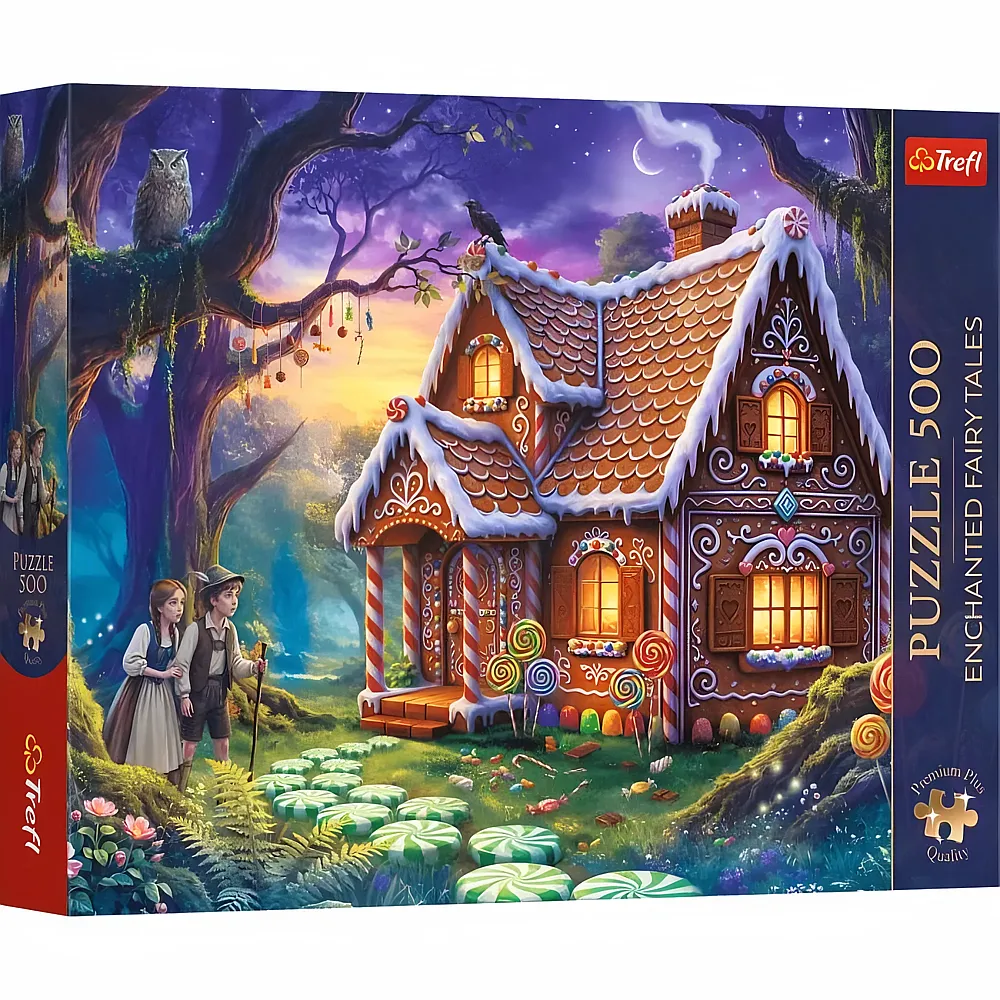 Trefl Puzzle Enchanted Fairy Tales - H�nsel und Gretel - 500 Teile