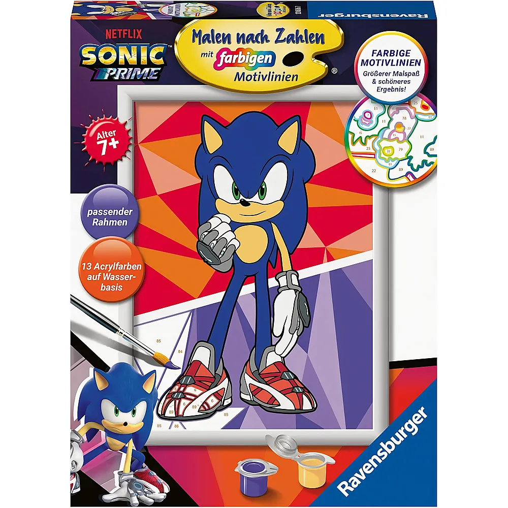 Ravensburger CreArt Sonic: New Yoke City