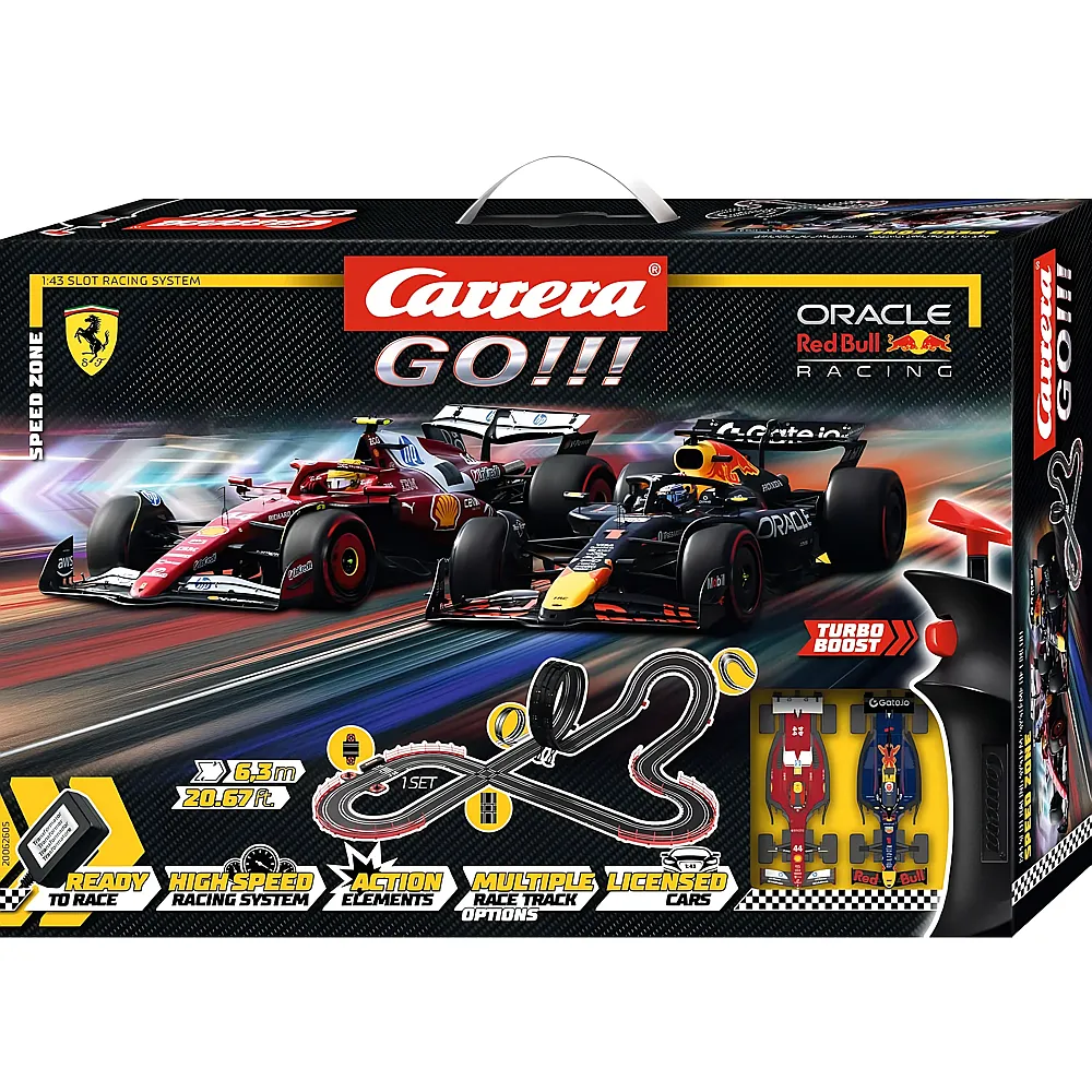 Carrera Go Speed Zone 6,3m
